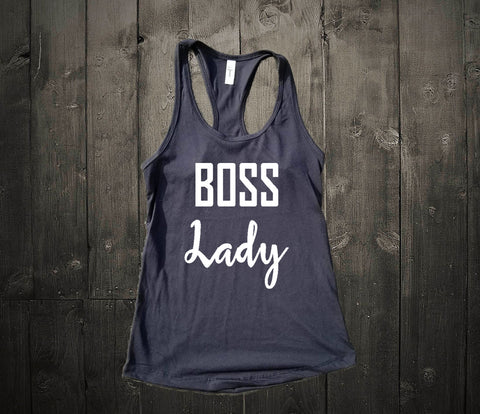 Boss Lady Tank Top - Custom Lifestyle Designs