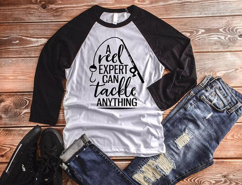 A Reel Expert Can Tackle Anything T Shirt, Fishing Shirt - Custom Lifestyle Designs